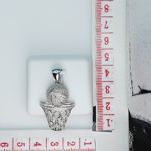 "925 Sterling Silver Cubic Zirconia Pendant, UU1P6A6041 - Picture 8 of 8